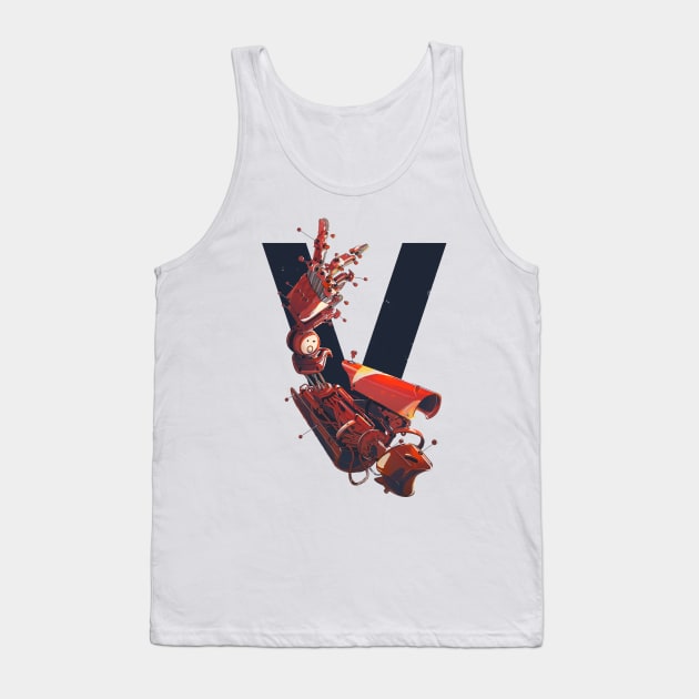 MGS V - goodbye Tank Top by chengeling